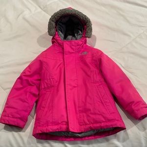 North Face 3T pink jacket.